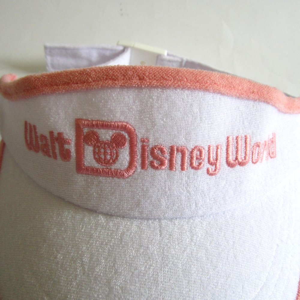 Walt Disney World Visor Hat Pink White - Picture 5 of 5